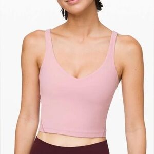 pink lululemon align tank top